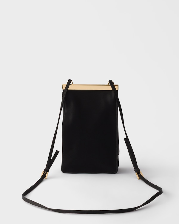 Satin mini-bag - Negro Satin mini-bag - Negro