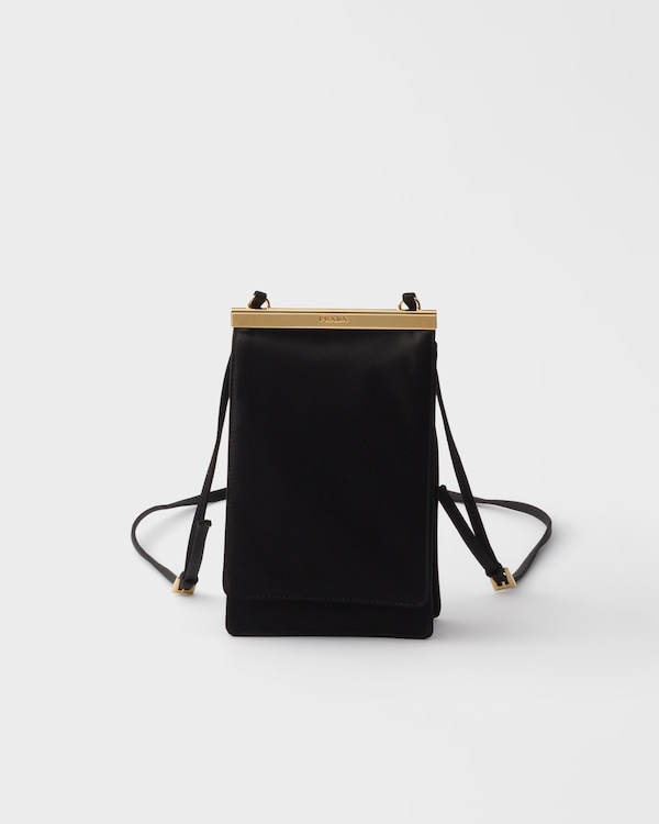 Satin mini-bag - Negro Satin mini-bag - Negro