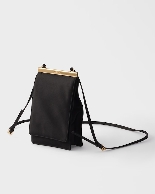 Satin mini-bag - Negro Satin mini-bag - Negro