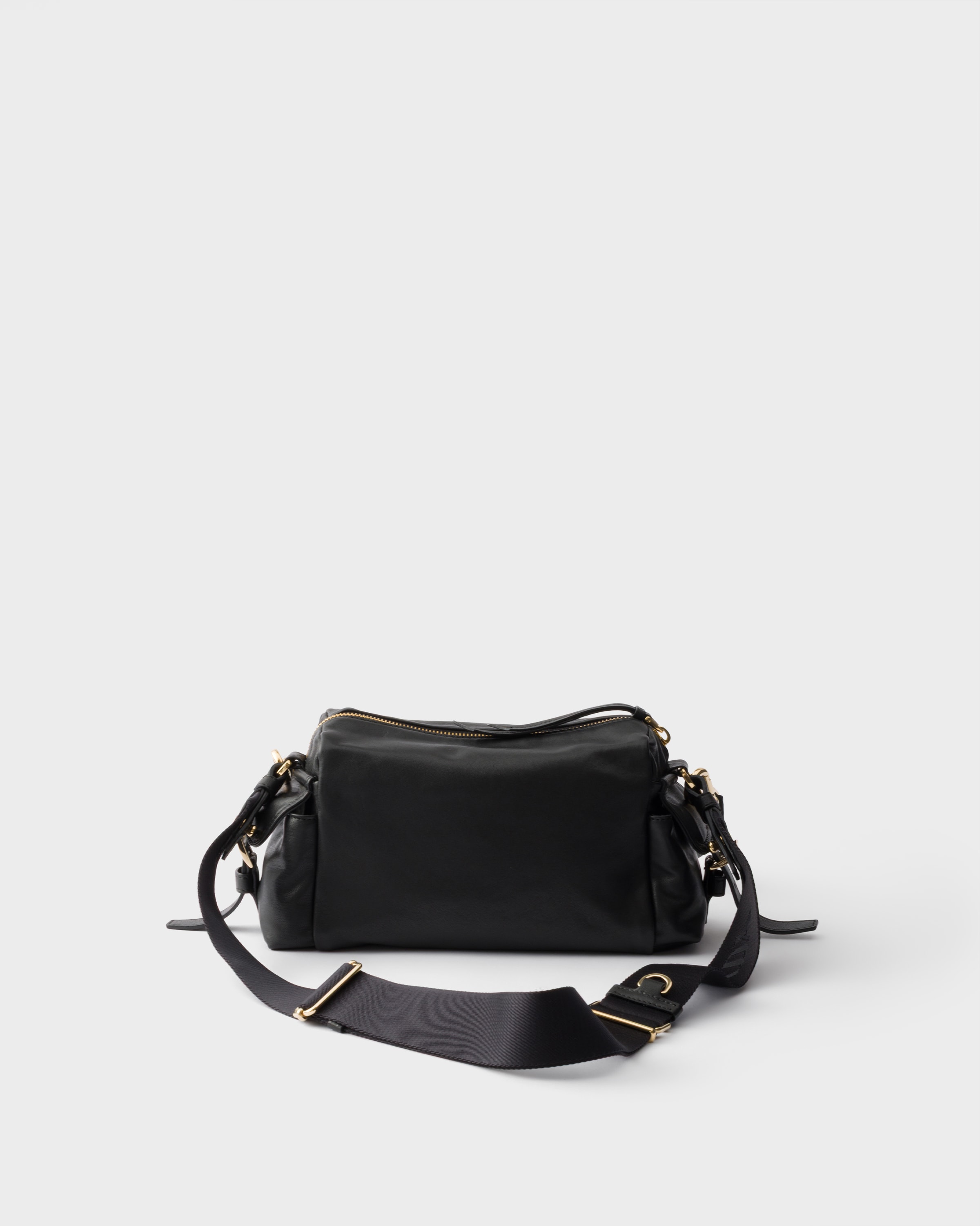Black Prada Explore Small Nappa Leather Bag | PRADA - United States