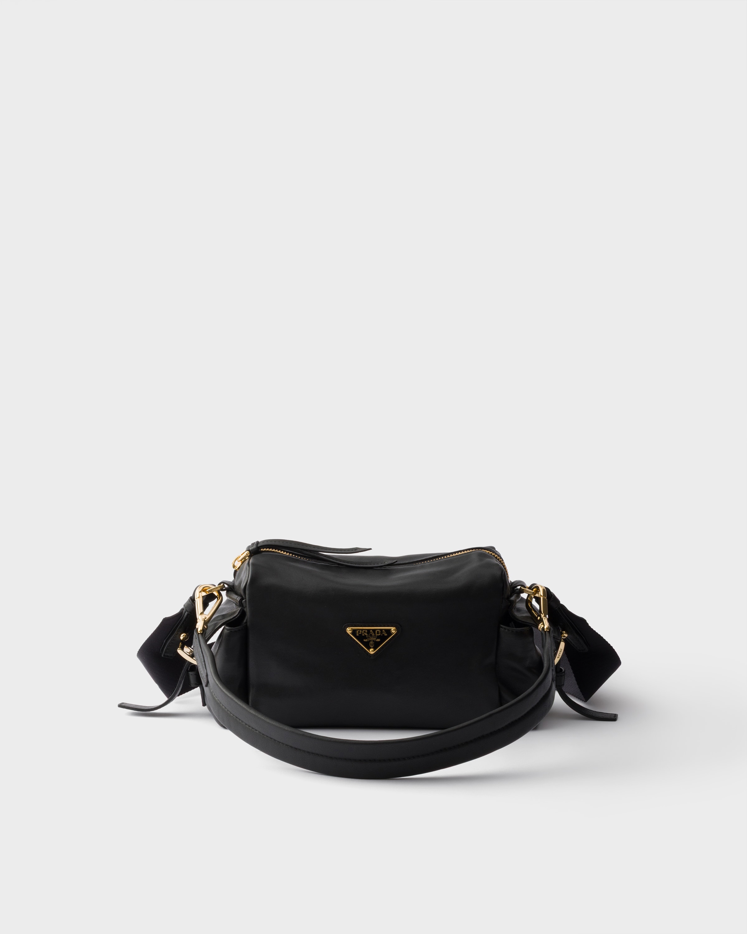 Black Prada Explore Small Nappa Leather Bag | PRADA - United States
