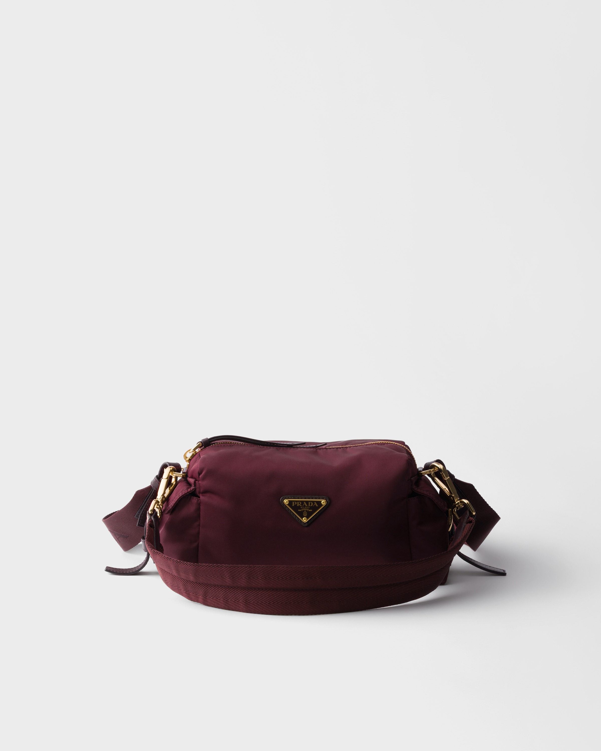 Prada Prada Explore small Re-Nylon and leather shoulder bag