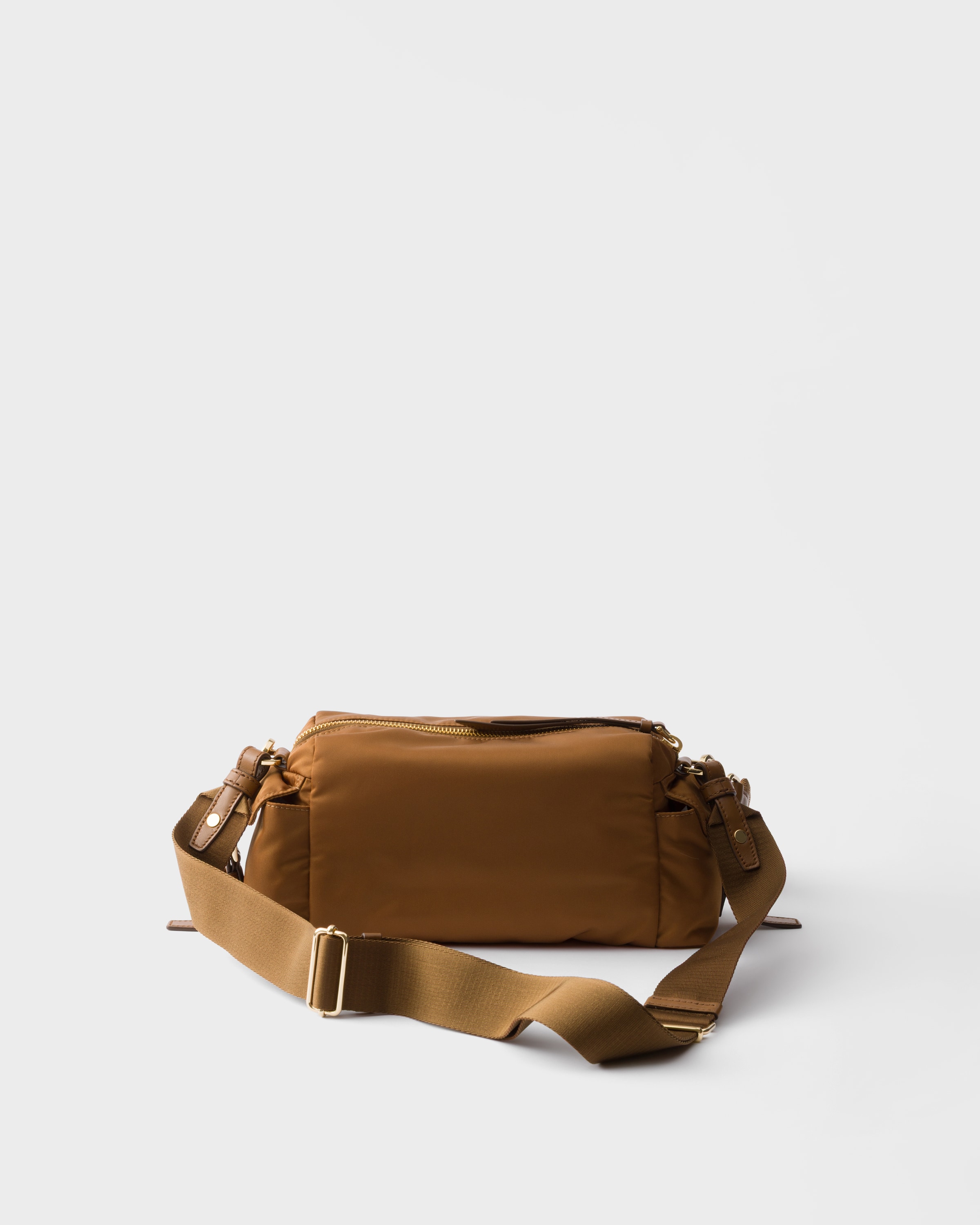 Brandy Prada Explore Small Re-nylon And Leather Shoulder Bag