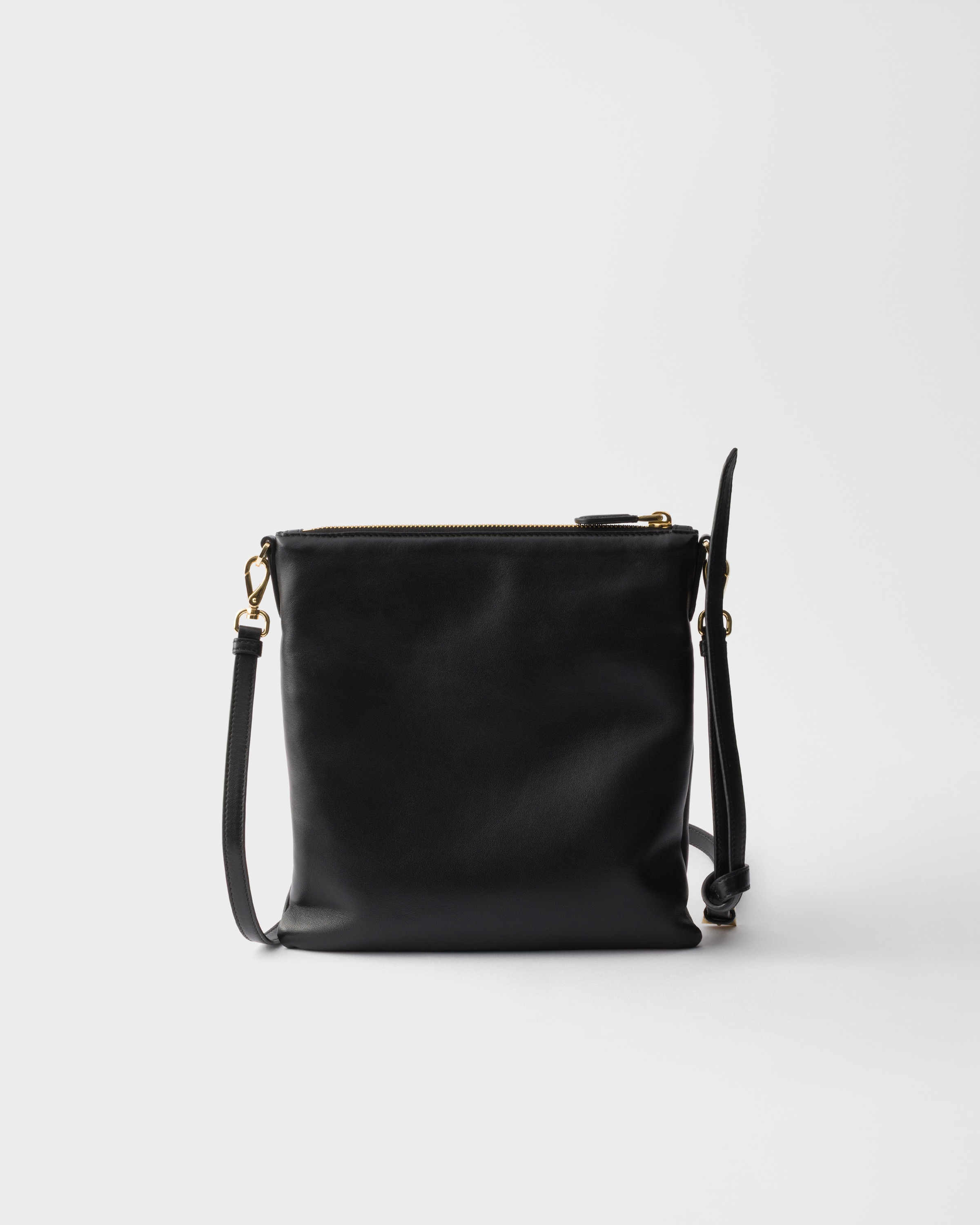 ブラック ナッパレザー ミニ ショルダーバッグ | PRADA - 日本