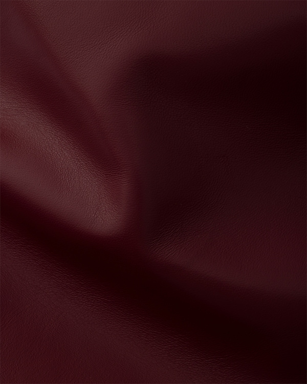 Mini sac porté épaule en cuir nappa - Cerise Mini sac porté épaule en cuir nappa - Cerise