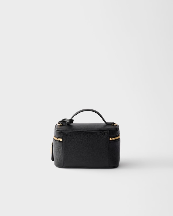 Leather mini-bag - Black Leather mini-bag - Black