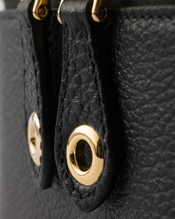Leather mini-bag - Black Leather mini-bag - Black