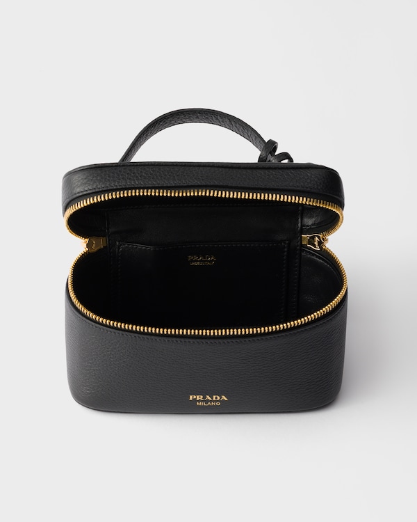 Leather mini-bag - Black Leather mini-bag - Black