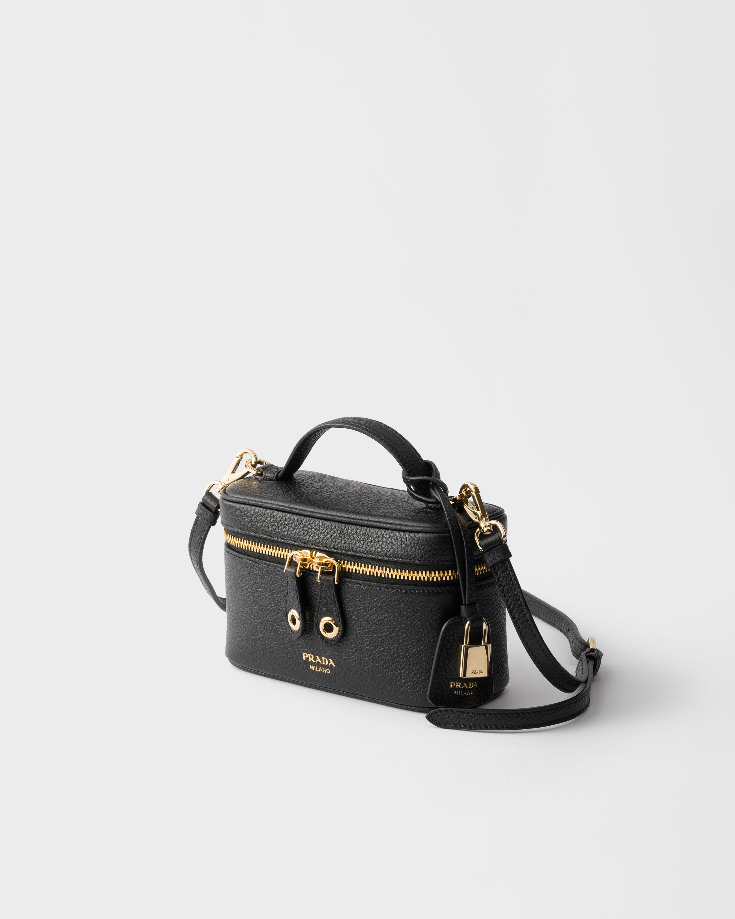 ブラック レザー ミニバッグ | PRADA - 日本