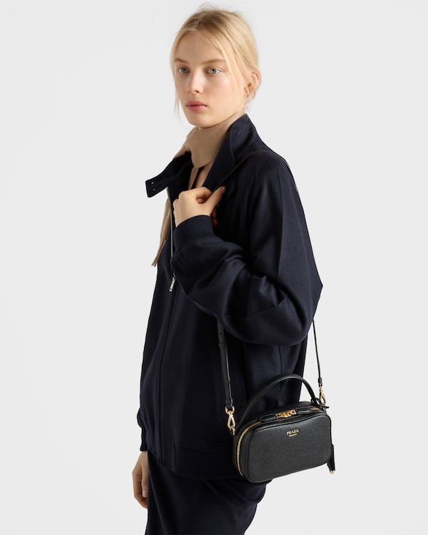 Prada Odette leather mini-bag - Black Prada Odette leather mini-bag - Black