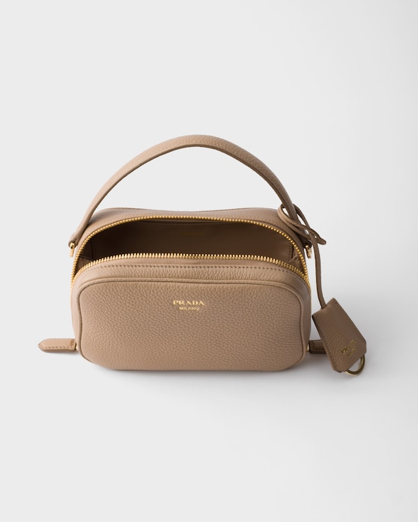 Prada Odette leather mini-bag - Cameo Prada Odette leather mini-bag - Cameo