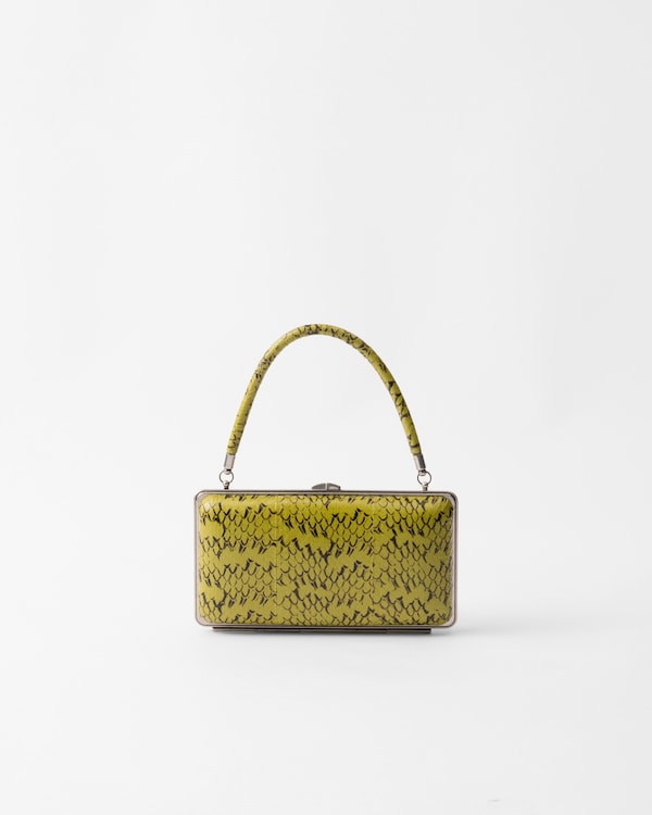 【PRADA】サフィアーノレザーミニバッグ 1BP051_NZV_F0683_V_5TO ライトブルー サフィアーノレザー ミニバッグ | PRADA