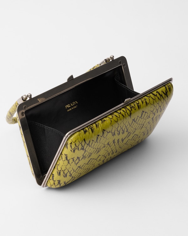Ayers leather clutch - Ivy Green Ayers leather clutch - Ivy Green