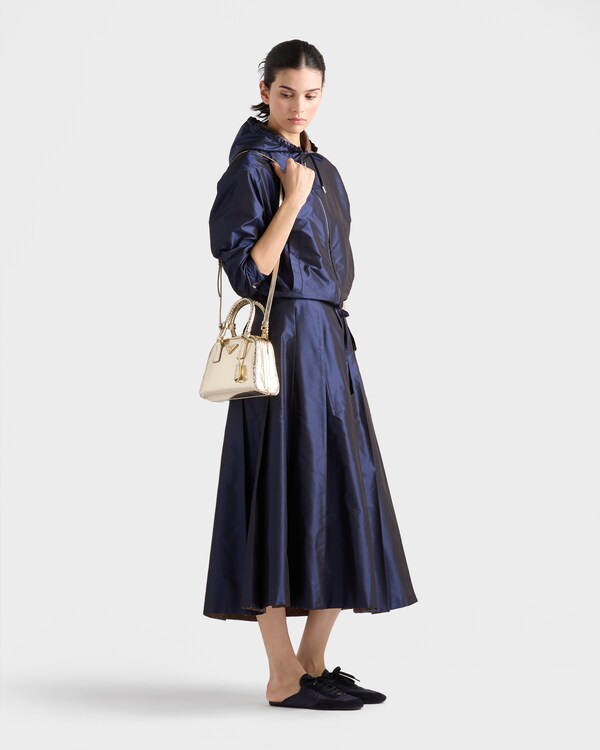 Prada Pyramid python leather mini-bag - Pyrite Prada Pyramid python leather mini-bag - Pyrite