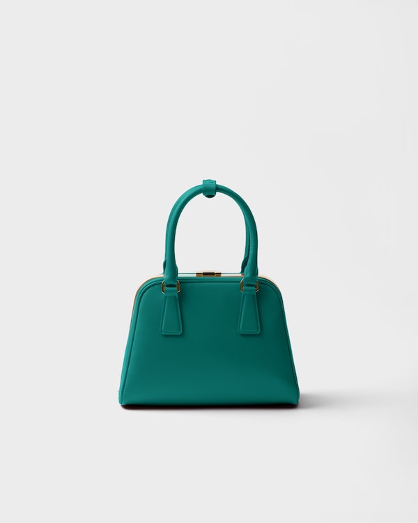 Minibolso Prada Pyramid de piel Saffiano - Ajenjo Minibolso Prada Pyramid de piel Saffiano - Ajenjo