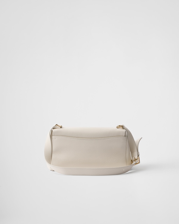 Borsa a spalla small in pelle - Bianco Borsa a spalla small in pelle - Bianco