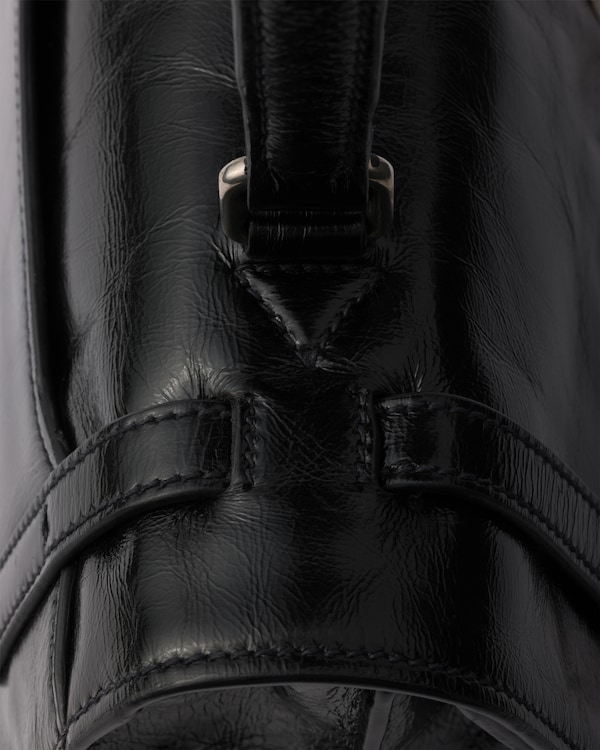 Sac à main en cuir - Noir Sac à main en cuir - Noir