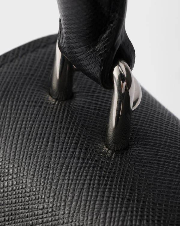 Prada Avoir mini handbag in Saffiano leather - Black Prada Avoir mini handbag in Saffiano leather - Black