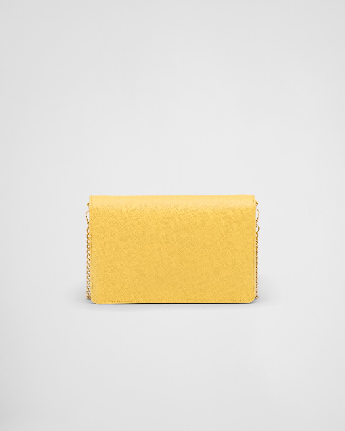 PRA CINI 23 MEDIUM BAG IN FLAX YELLOW RE-NYLON WITH STRAP main image 0