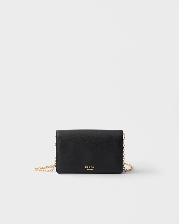 Saffiano leather mini-bag - Negro Saffiano leather mini-bag - Negro