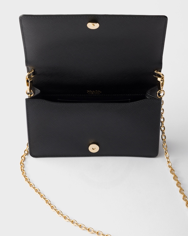 Saffiano leather mini-bag - Negro Saffiano leather mini-bag - Negro
