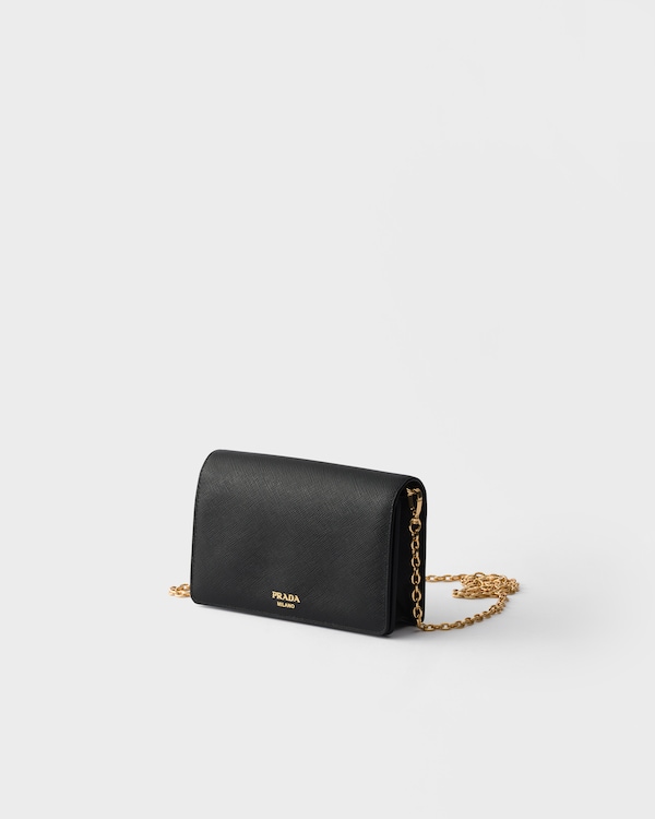 Saffiano leather mini-bag - Negro Saffiano leather mini-bag - Negro