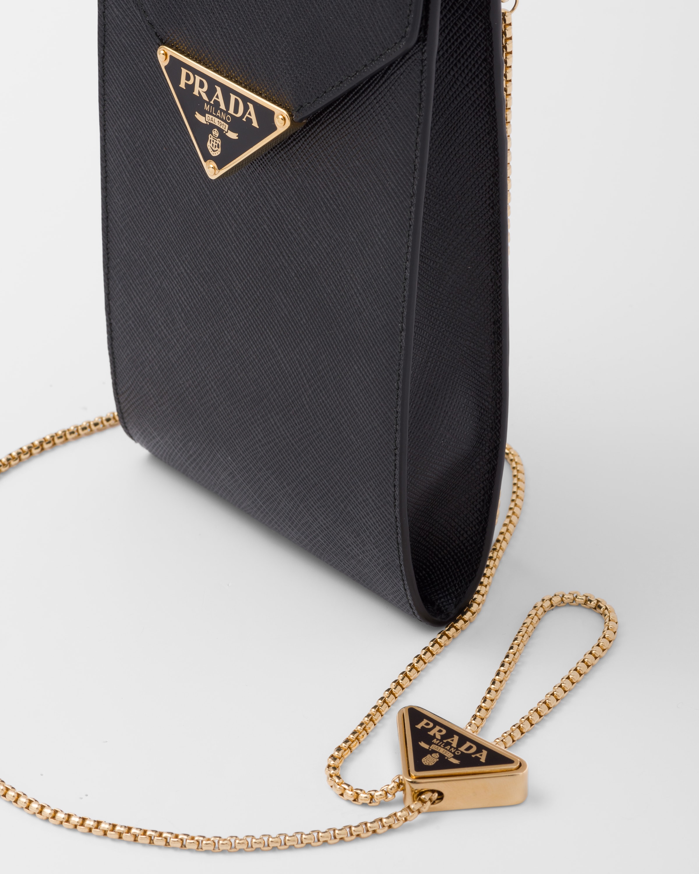 Black Saffiano Leather Mini bag PRADA