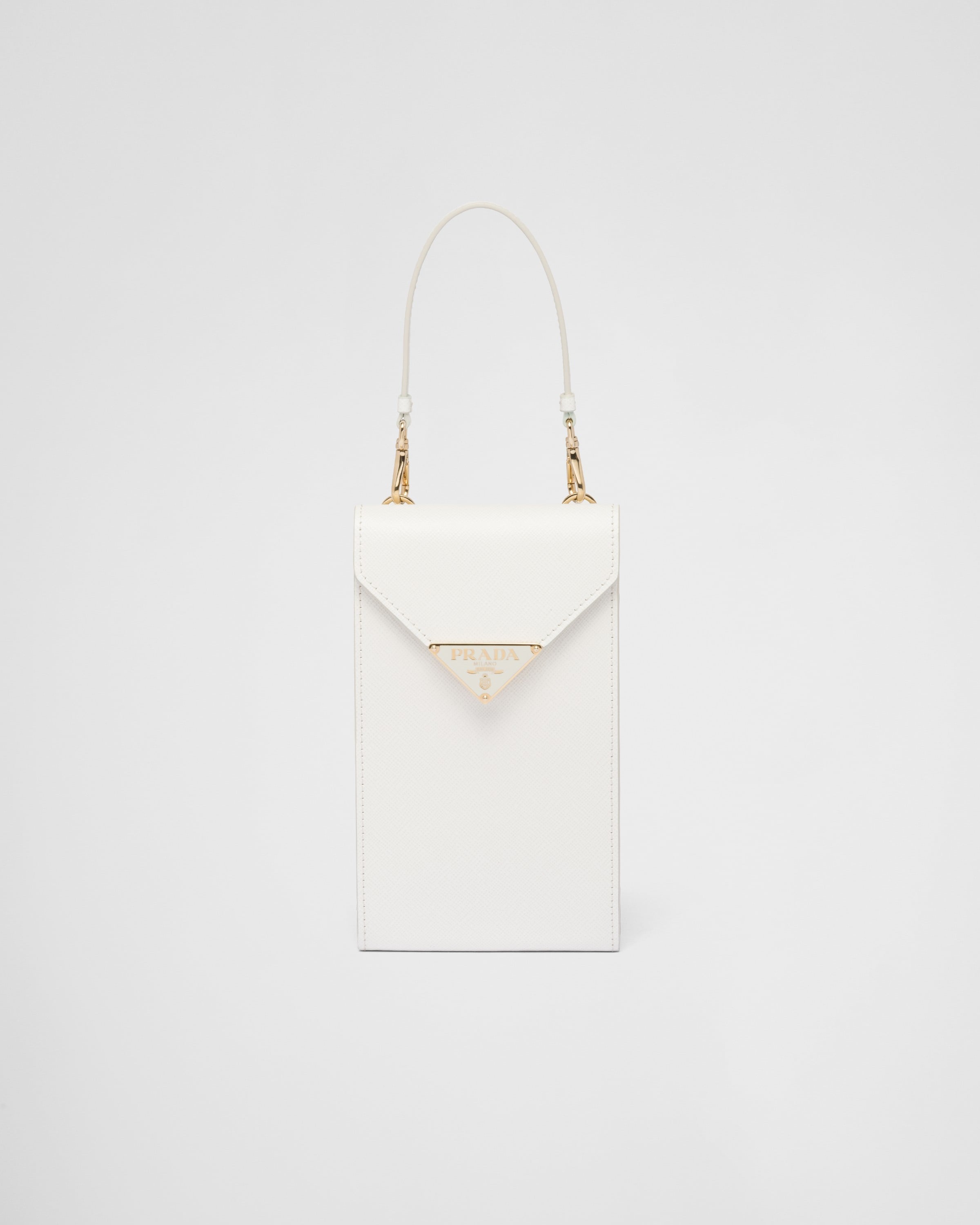 White Saffiano Leather Mini-bag | PRADA