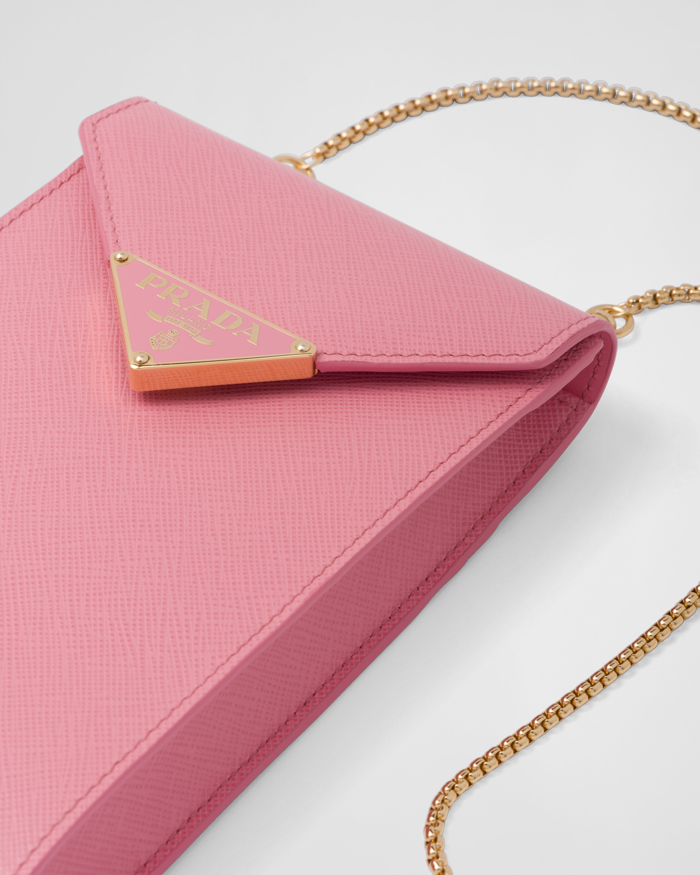 Petal Pink Prada Re-edition Saffiano Leather Mini-bag