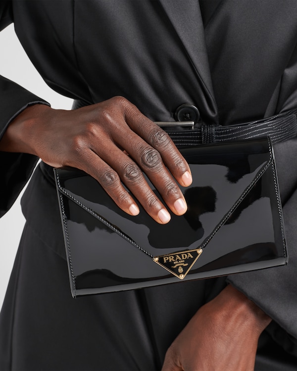 Mini sac en cuir verni Mini sac en cuir verni