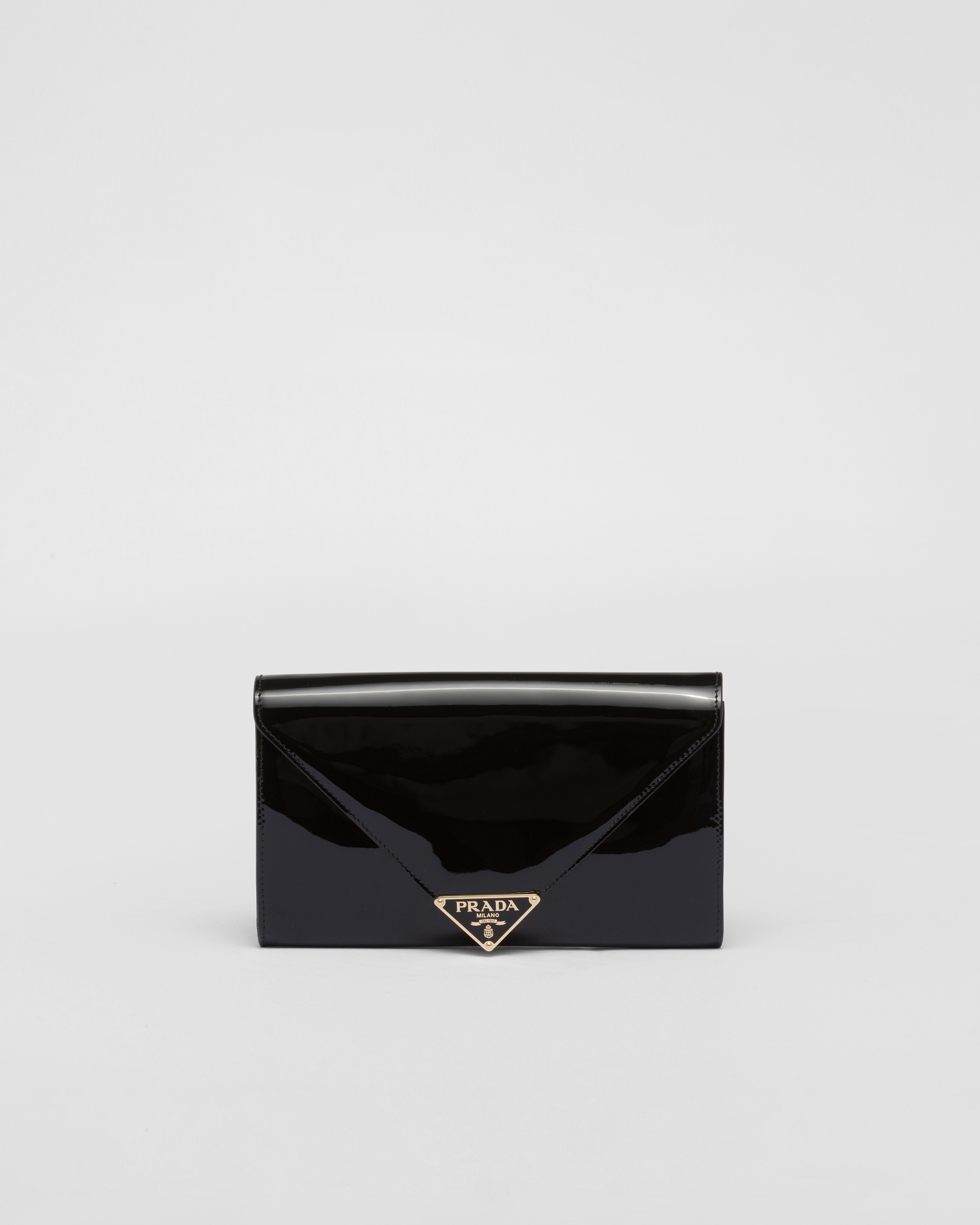 Prada Patent Leather Mini-bag In Black