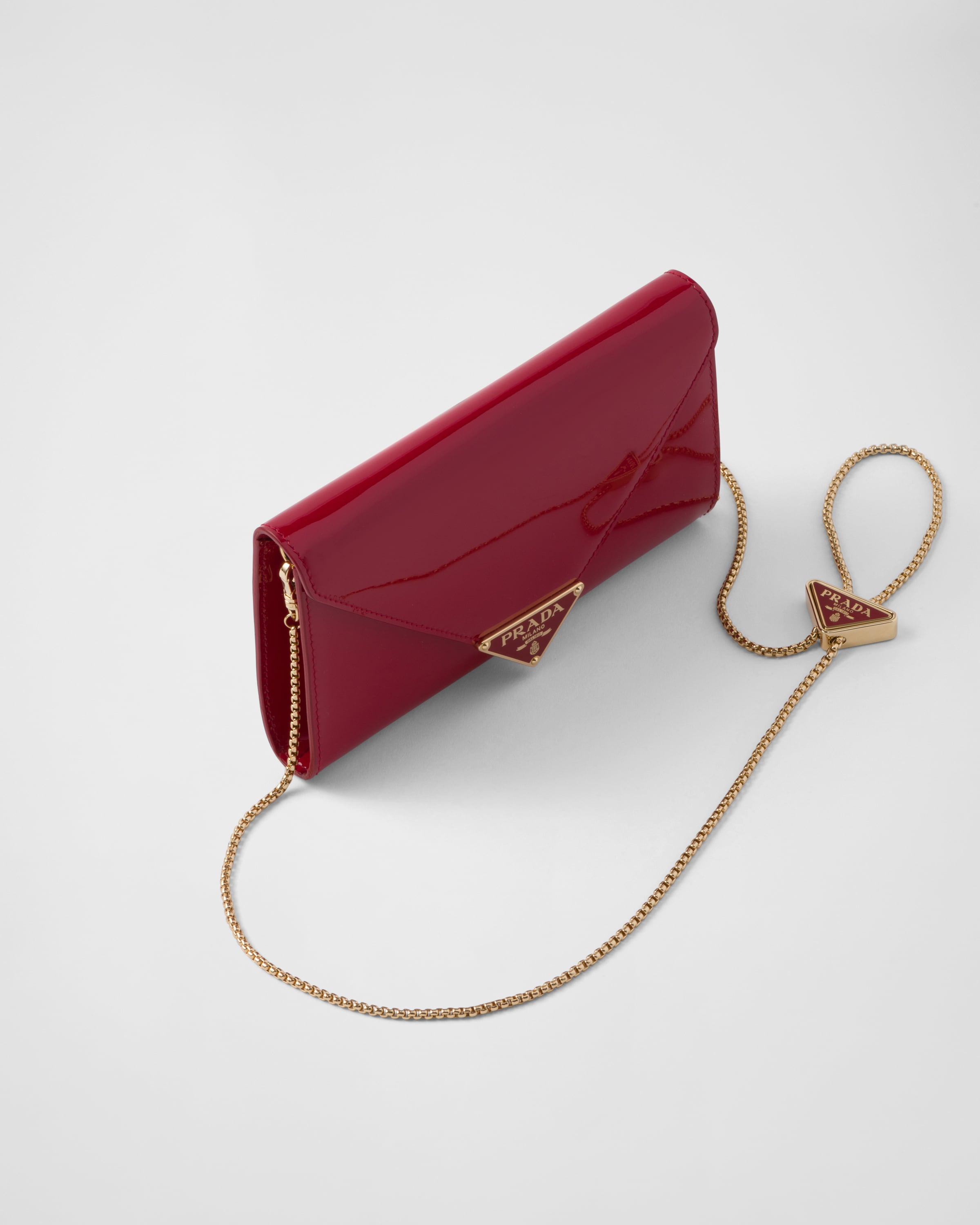 Prada red mini bag discount