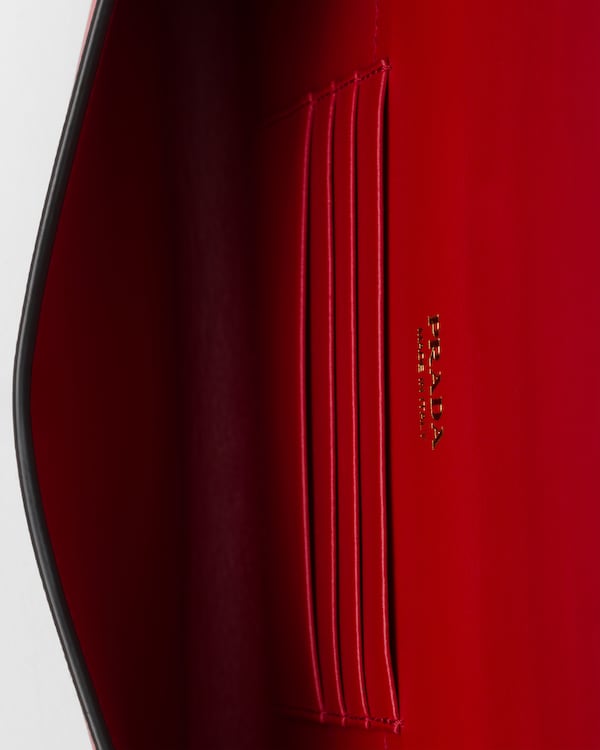 Mini Saffiano leather bag - Fiery Red Mini Saffiano leather bag - Fiery Red