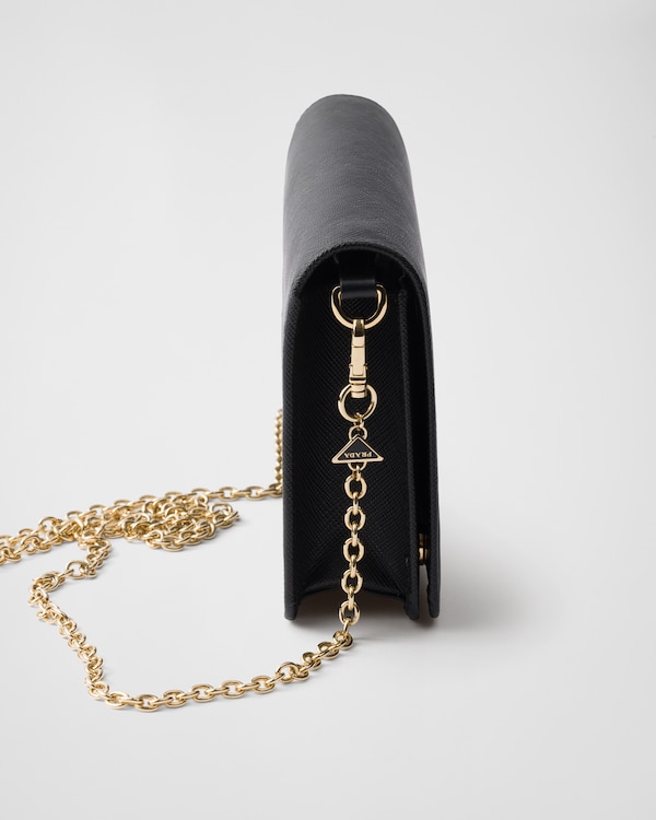 Mini Saffiano Leather bag - Black Mini Saffiano Leather bag - Black