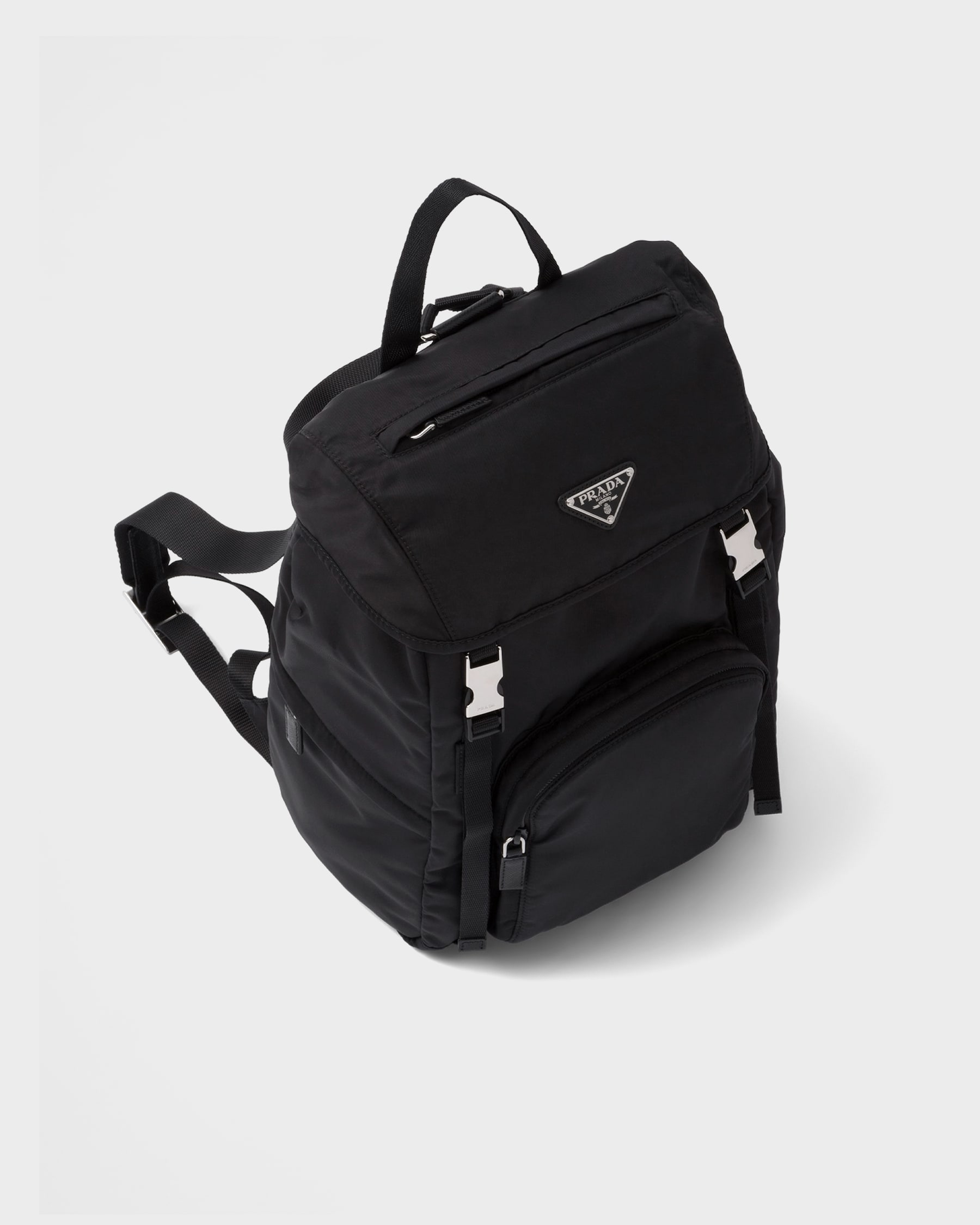 Black Renylon Backpack PRADA