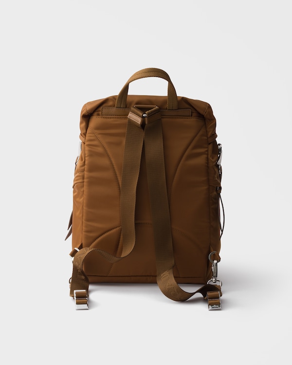 Re-Nylon backpack - Brandy Re-Nylon backpack - Brandy