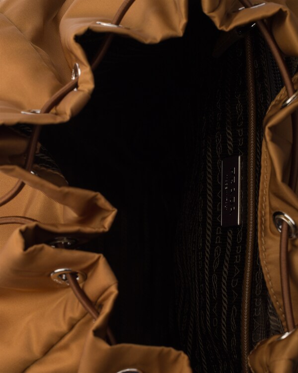 Re-Nylon backpack - Brandy Re-Nylon backpack - Brandy