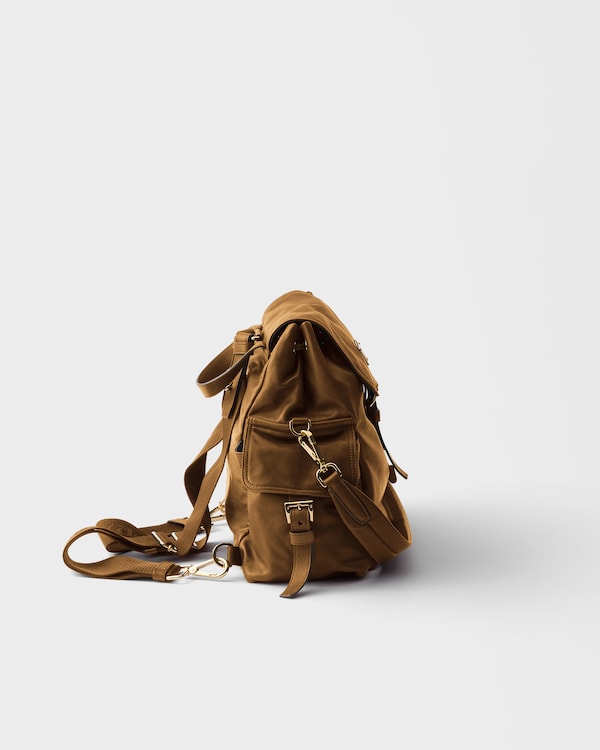Prada Explore medium nappa leather backpack - Caramel Prada Explore medium nappa leather backpack - Caramel
