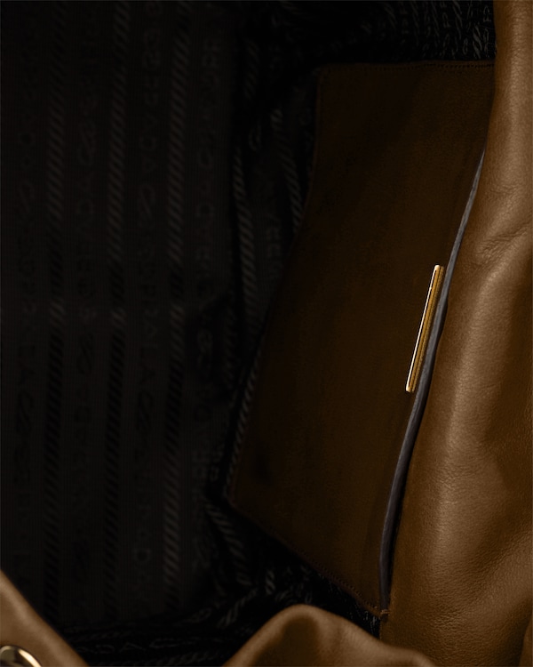 Prada Explore medium nappa leather backpack - Caramel Prada Explore medium nappa leather backpack - Caramel