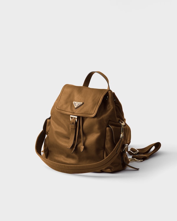 Prada Explore medium nappa leather backpack - Caramel Prada Explore medium nappa leather backpack - Caramel