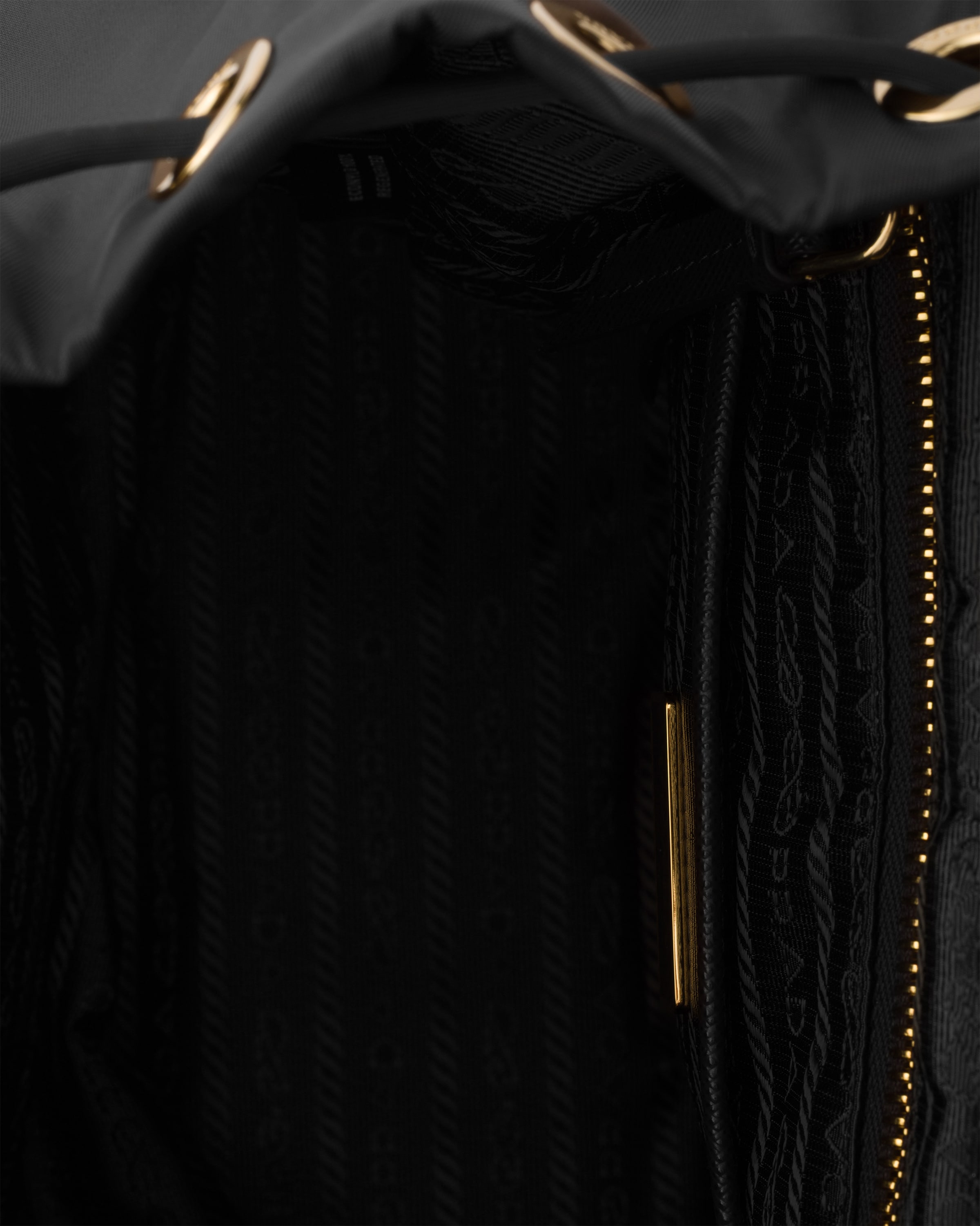 Black Small Re-nylon Backpack | PRADA - United States