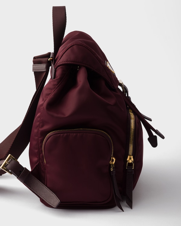 小号Re-Nylon背包 - 酒红色 小号Re-Nylon背包 - 酒红色