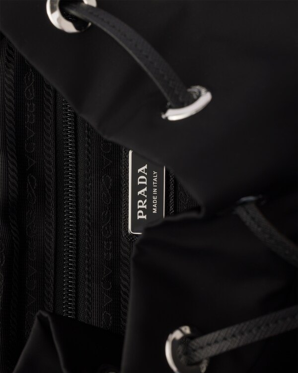 Small Re-Nylon backpack - Black Small Re-Nylon backpack - Black