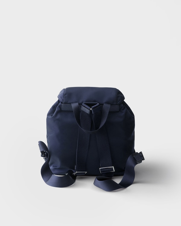 Small Re-Nylon backpack - Baltic Blue Small Re-Nylon backpack - Baltic Blue