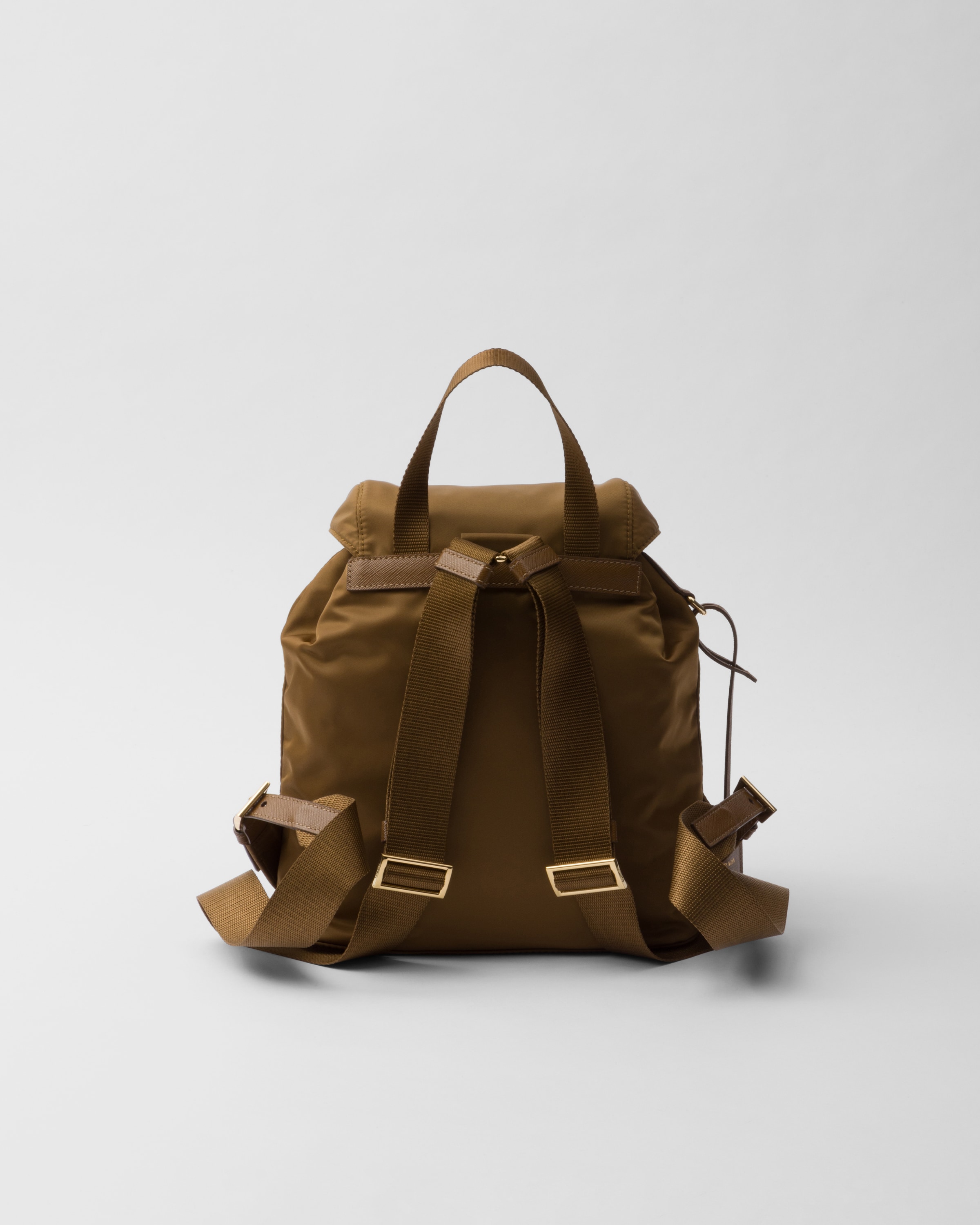 Shop Prada Re-edition 1978 Small Re-nylon Backpack In Cork