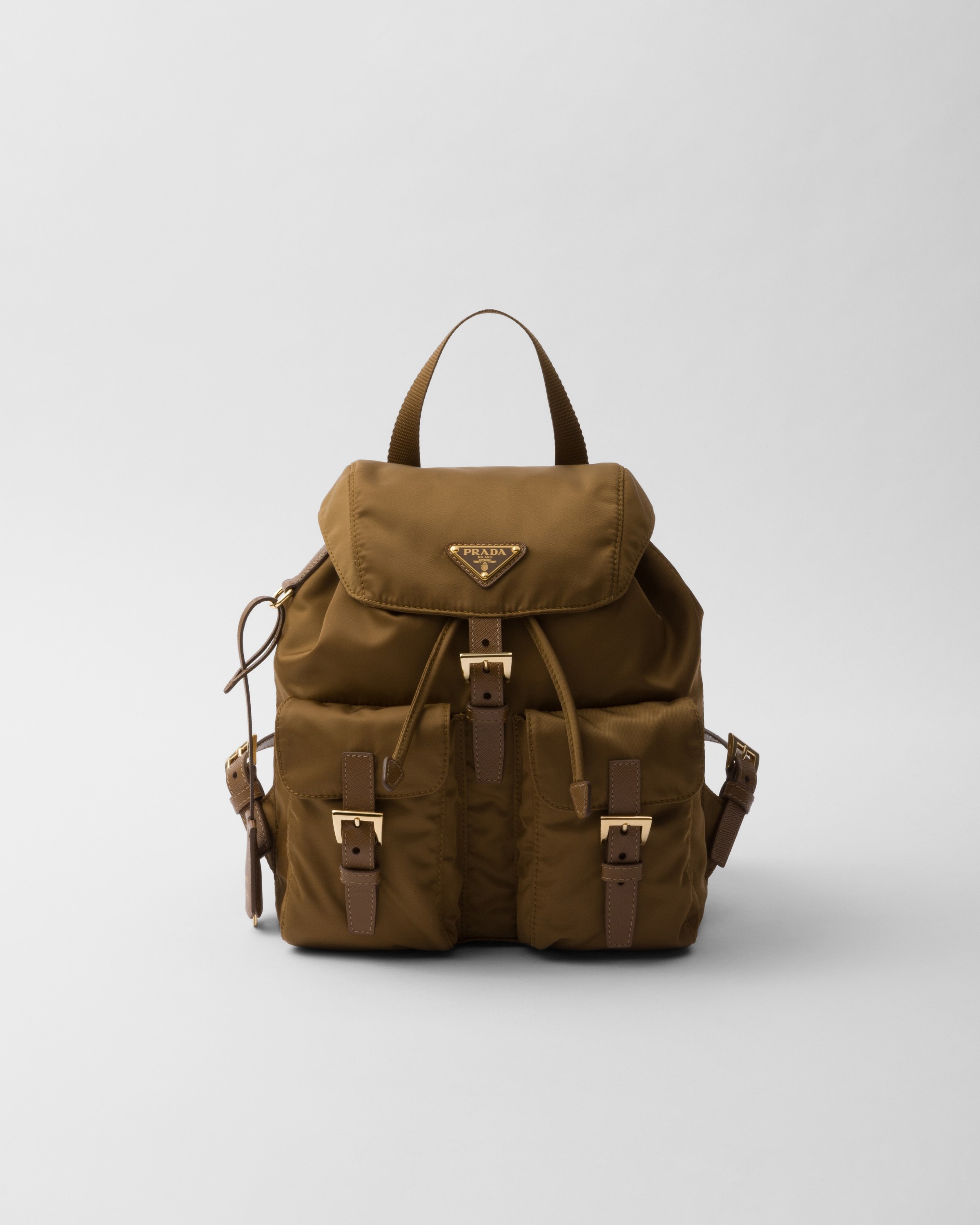 Prada Re-edition 1978 Small Re-nylon Backpack In Brown