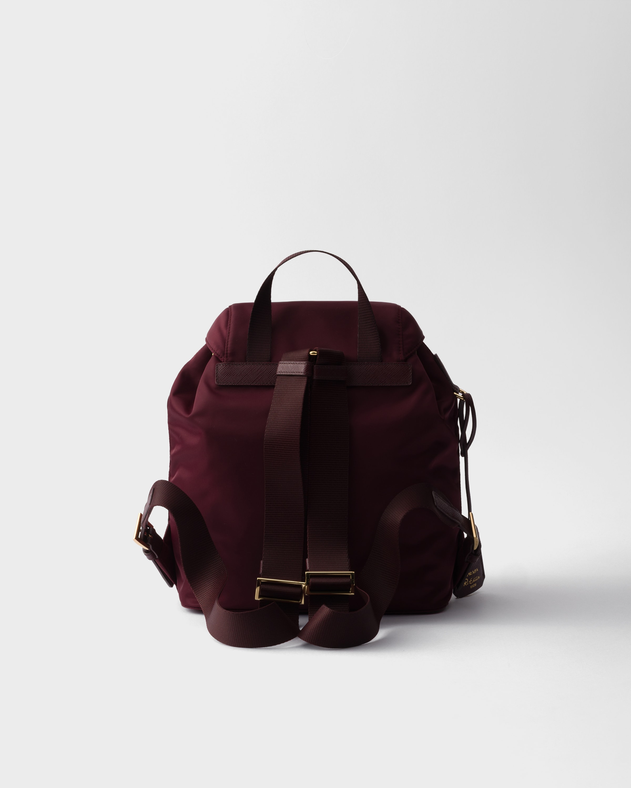 Burgundy Prada Re-edition 1978 Small Re-nylon Backpack | PRADA