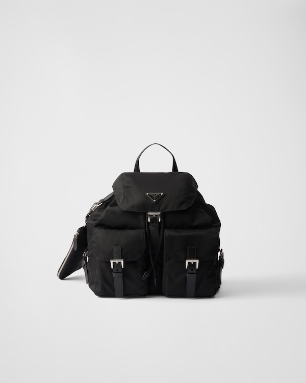 ブラック スモール Re-Nylon バックパック | PRADA