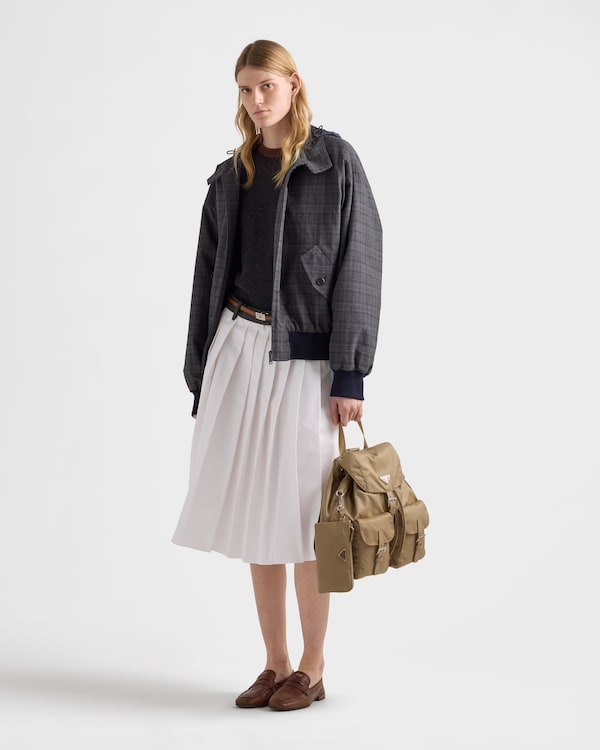 Medium Re-Nylon Backpack - Camel Brown Medium Re-Nylon Backpack - Camel Brown