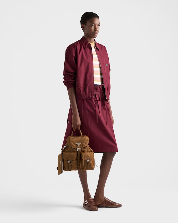 Medium Re-Nylon Backpack - Brandy Medium Re-Nylon Backpack - Brandy